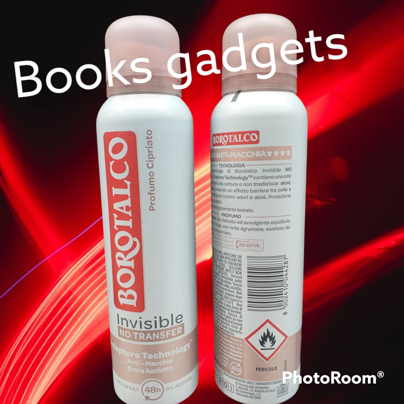 11 pezzi Borotalco Invisible No Transfer Deo Spray Deodorante Profumo Cipriato Anti-Macchie 150ml