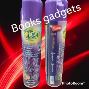 8 pezzi Fresh Aroma Spray 3 in 1 Deodorante per Ambienti alla Lavanda 300ml