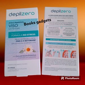 9 Conf. (180 Strisce Depilatorie+ 36 Salviette) Depilzero VISO Estratto di Camomilla