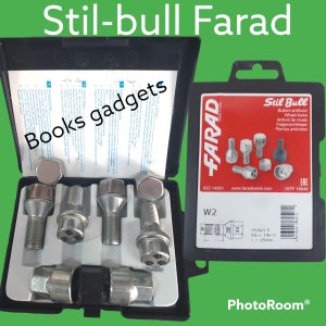 Per Citroen Jumper Kit Bulloni Antifurto Stil-Bull Farad per Cerchi in Acciaio