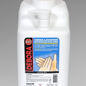 5 Kg Crema Lavamani Microgranulare ad alto Potere Detergente per Meccanici e settori Industriali