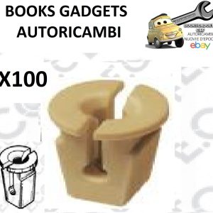 Per Seat Tutti i Modelli Kit 100pz Madrevite in Plastica Beige Varie Applicazioni OEM 165827592