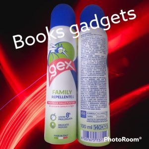 8 Flaconi Gex Spray Insetto Repellente Delicato Profumo Protegge da Zanzare Comuni e Tigre fino a 8h