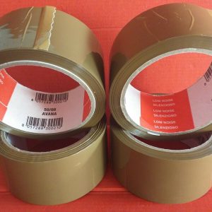 75 Rotoli di Nastro Adesivo Avana 5cmx66mt Polipropilene Scotch