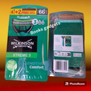 9 Conf. (54 Lamette) Wilkinson Sword Xtreme 3 Sensitive 4+2 Rasoio Uomo Flexible Sensitive Comfort