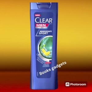18 Flaconi CLEAR MEN Shampoo Rienergizzante Sport Tutti i Tipi di Capelli Antiforfora 225ml