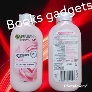 1 Flacone Garnier Skin Active Latte Detergente Lenitivo Rosa Pelli Secche Sensibili 200ml