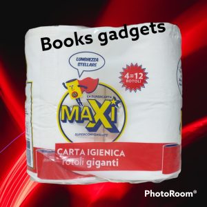 20 Conf. (80 Rotoli) MAXI Carta Igienica Rotoli Giganti Lughezza Stellare 2 Veli