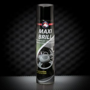 Synt Chemical MAXIBRILL UV PROTECTANT Spray rinnovatore e lucidante cruscotti e plastiche auto anti UV 600ml