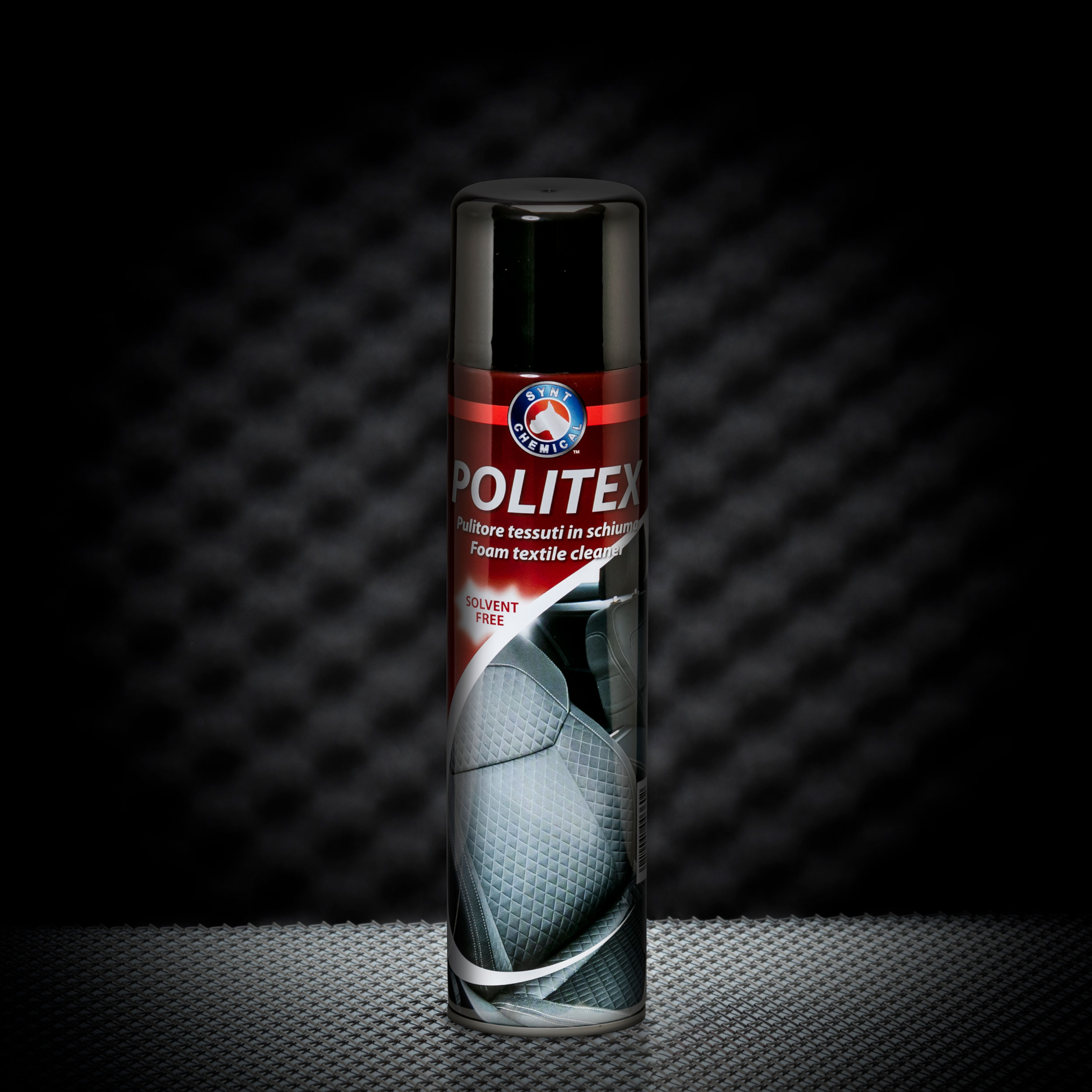 Synt Chemical POLITEX Spray Pulitore in Schiuma per Tessuti e Moquette 400ml