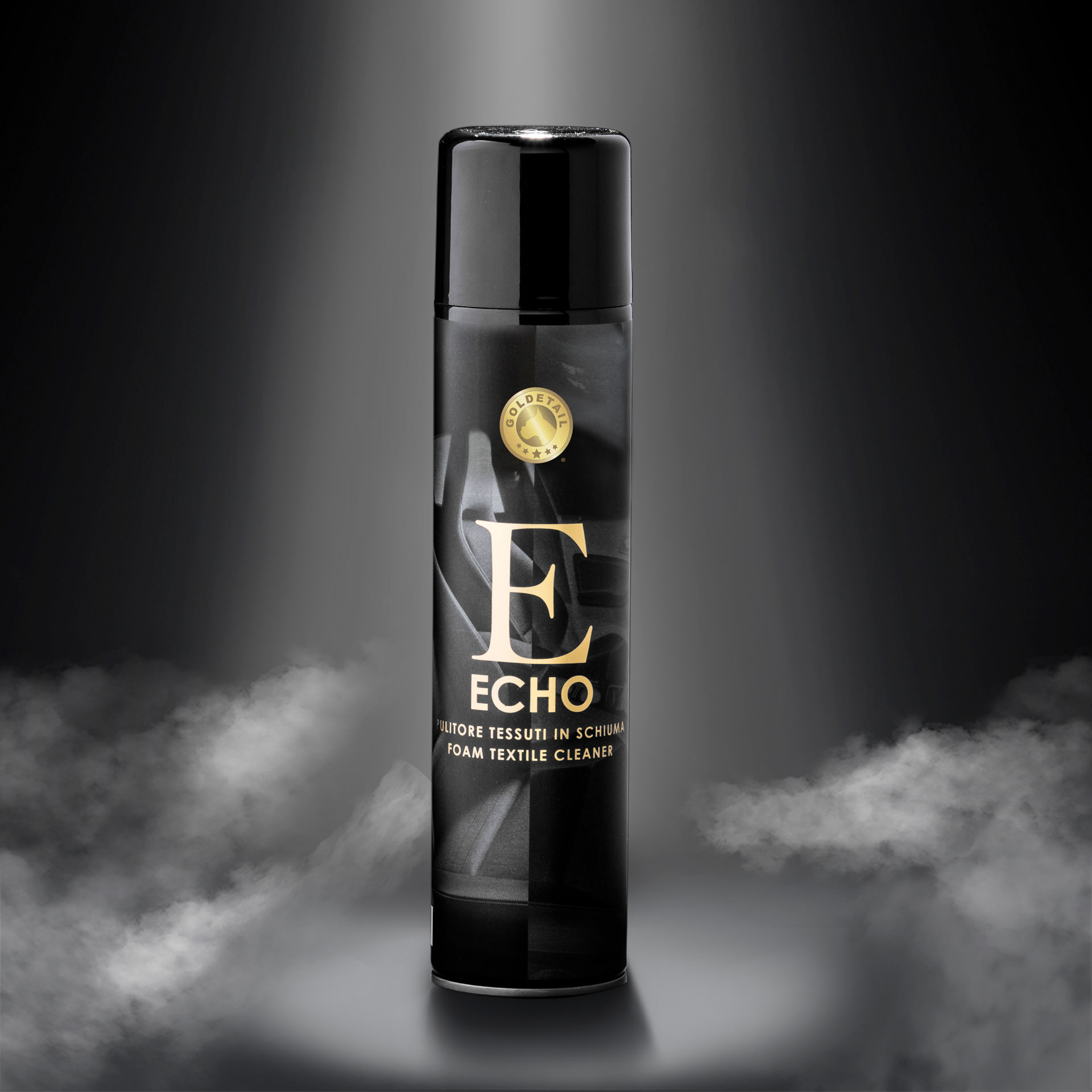 Goldetail ECHO detergente spray per la pulizia veloce e profonda delle parti interne della vettura in tessuto e moquette 400ml