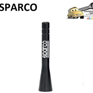 SPARCO Antenna Urban Style per Auto FM/AM Nero Universale con Viti di Montaggio incluse