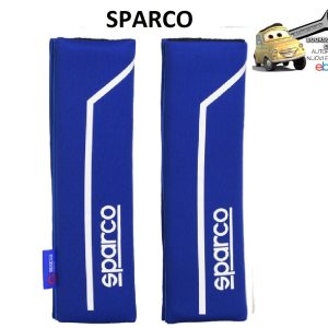 Sparco Passacintura Blu/Bianco Elegante Imbottitura Extra Chiusura con Velcro