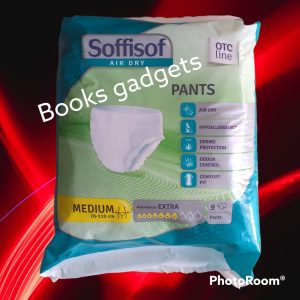 9 Conf. (81 Mutandine Tg.M) Soffisof Pants Air Dry Mutandina Extra per Incontinenti