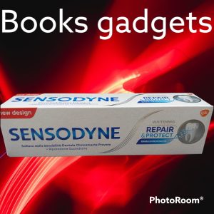 8 pezzi Sensodyne Dentifricio REPAIR & PROTECT Whitening Ripara in Profondità 75ml