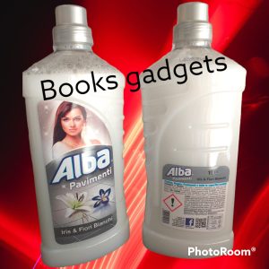 8 pezzi Alba Detergente Pavimenti e per tutte le Superfici Iris & Fiori Bianchi 1Lt