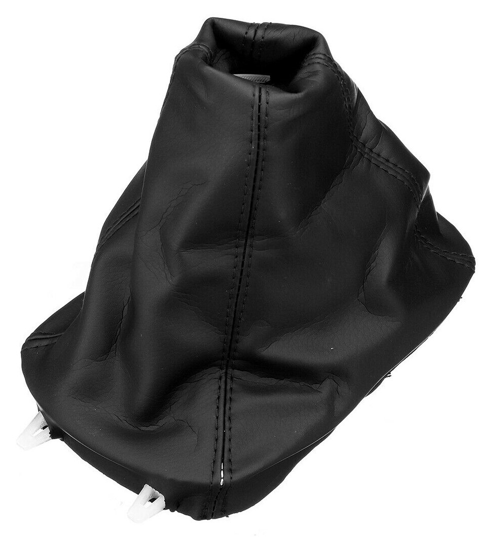 Per Saab 9.3 dal 2003>2012 Cuffia Leva Cambio Nera Nuova