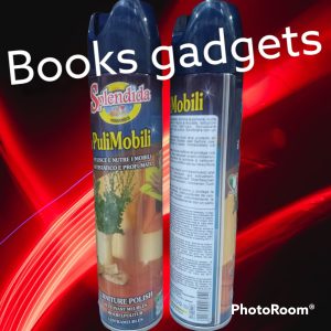 8 Flaconi Spray Splendida Pulimobili Pulisce Nutre i Mobili Profumato 300ml