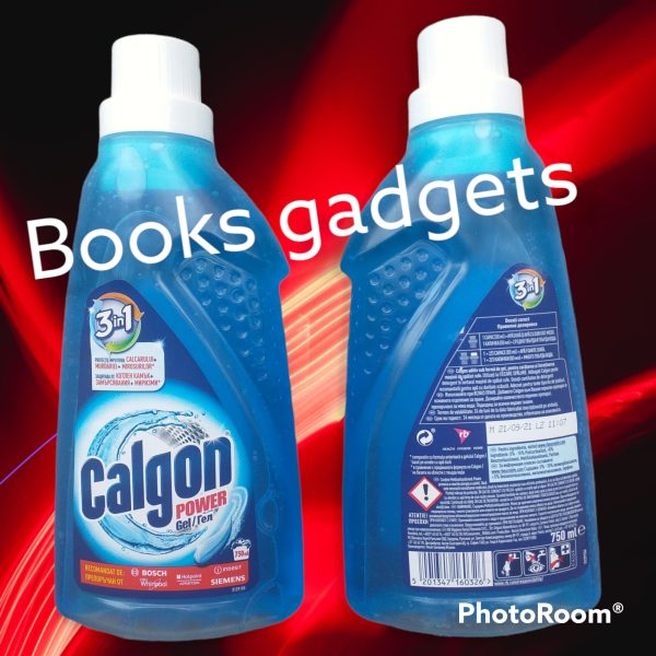 2 Flaconi Calgon Gel Lavatrice 3 n 1 Anticalcare Protegge dai Cattivi Odori 750ml
