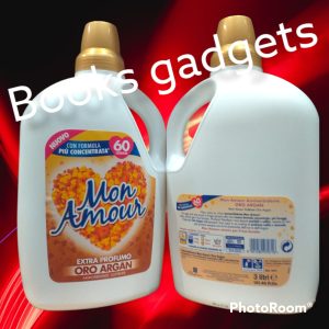 8 Flaconi Mon Amour Ammorbidente Extra Profumato Argan 60 Lavaggi 3Lt