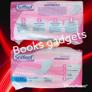 9 Confezioni (90 Assorbenti) Soffisof Lady Extra per Incontinenti Controllo Odore