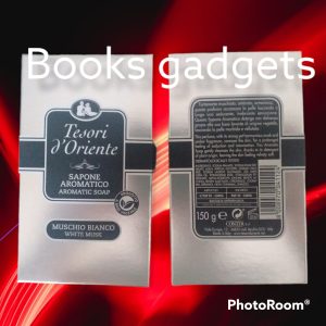 8 pezzi Tesori D'oriente Sapone Aromatico Pietra di Sapone Muschio Bianco 150gr