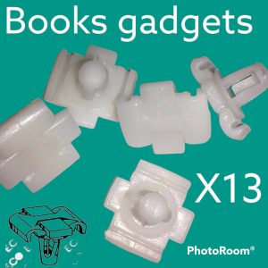 Per Lancia Dedra Kit 13pz Clip Molletta Graffetta per Fissaggio Modanatura Fiancata