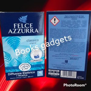 9 Confezioni Felce Azzurra Diffusore Elettrico + Ricarica Profumo Classico Original per Ambienti