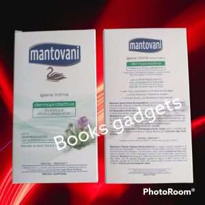8 Pezzi Mantovani Detergente Igiene Intimo Ipoallergenico pH4 Aloe Vera Timo 200ml