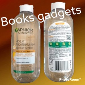 1 Flacone Garnier Skin Active Acqua Micellare Bifase con Olio D'Argan Strucca Deterge