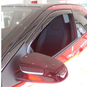 Coppia Deflettori Aria Antivento Anteriori Farad per Toyota Aygo 5 Porte dal 2022>