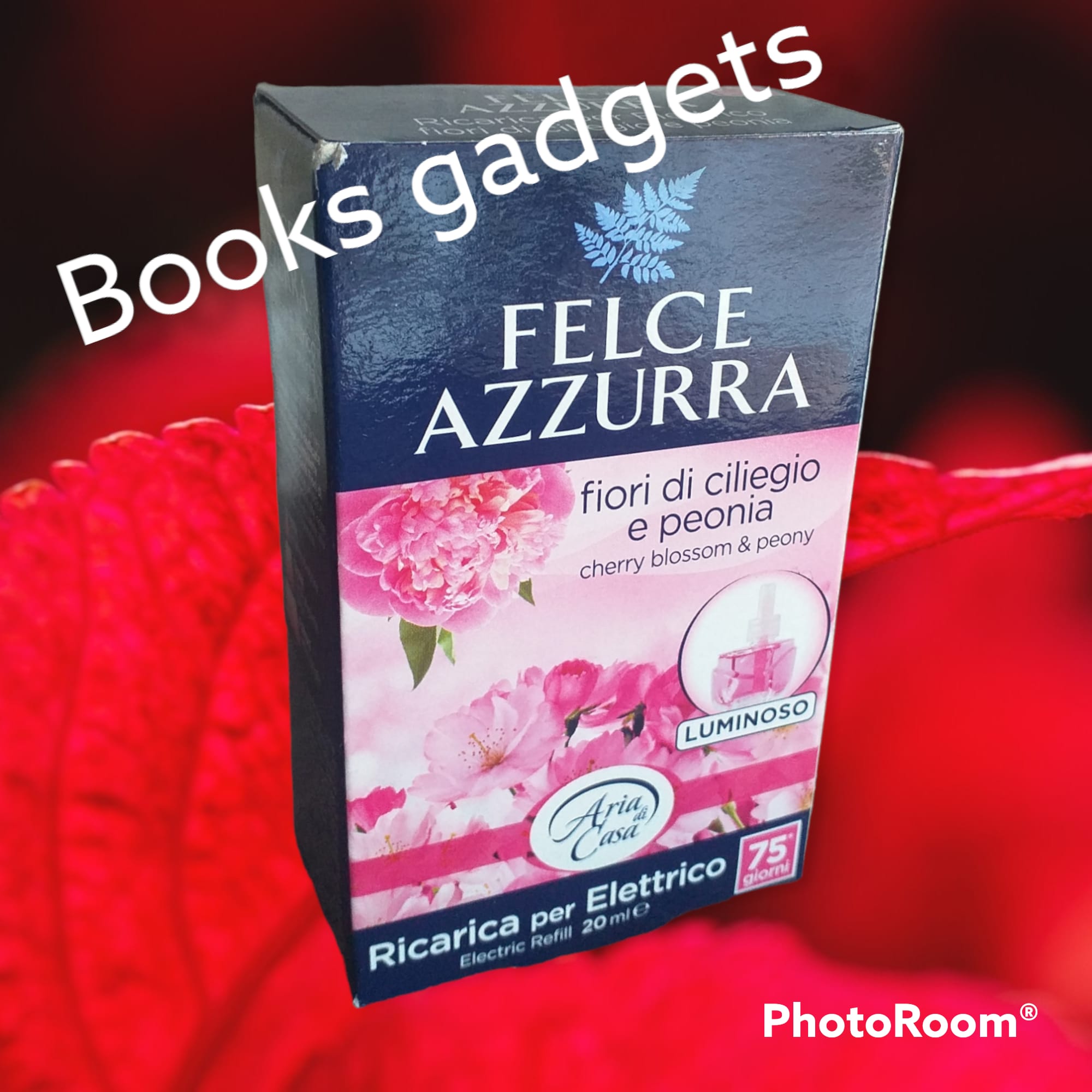 12 Confezioni Felce Azzurra Fior di Ciliegio e Peonia Ricarica per Diffusore Elettrico Luminoso 75 giorni