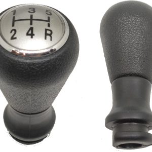 Per Peugeot 106-206-207-306-307-406 Pomello Pomo 5 Marce Silver Fondo Chiaro per Leva Cambio