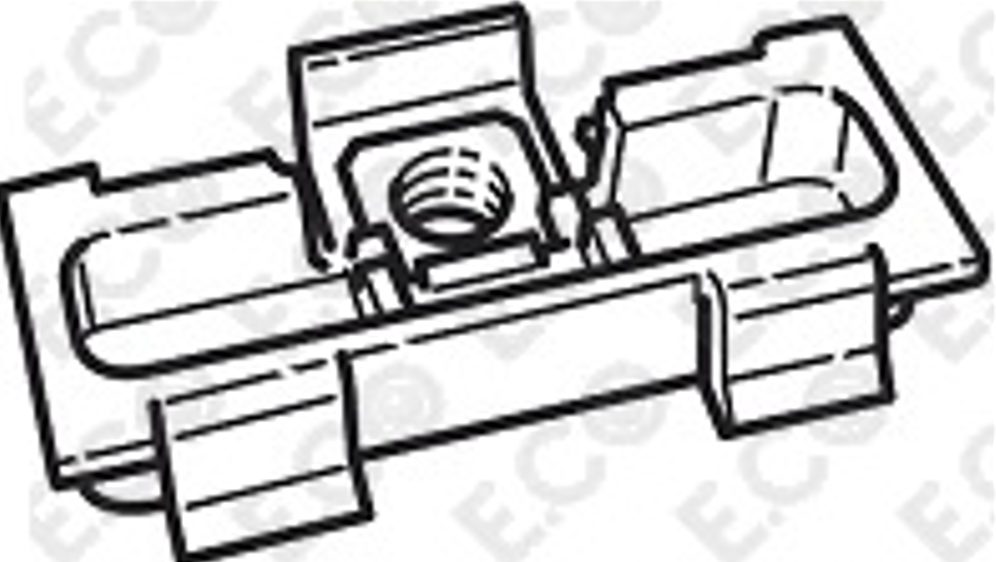 Per Audi A3 2008> Kit 6 Pz Graffetta Molletta Clip fissaggio Modanatura Laterale - immagine 2