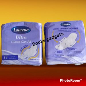 1 Conf. (14 Assorbenti Ripiegati) Laurella Ultra Giorno con Ali più lunghe