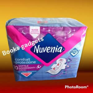1 Conf. (10 Assorbenti) Nuvenia Sottile Notte Goodnight con Ali Comfort & Protezione