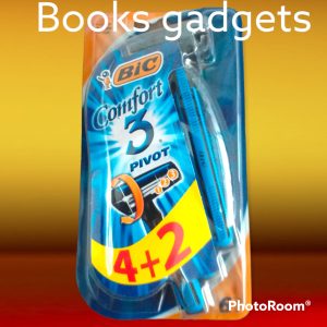 9 Confezioni Bic Lametta Rasoio Comfort 4+2 Usa e Getta a tre Lame con 3 Pivot