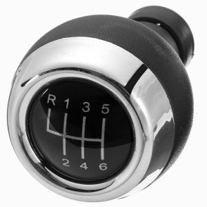 Per Mini Cabrio (R57) dal 2009>2014 Pomello per Leva Cambio a 6 Marce Silver Lung: 68mm Diam: 15mm