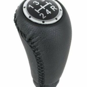 Per Fiat Punto (188) 1999-2010 Pomello Pomo per Leva Cambio a 5 Marce Nero h:106mm