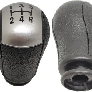 Per Ford Mondeo dal 2000>2007 Pomello per Leva Cambio a 5 Marce Grigio h:88mm