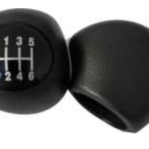 Per Citroen Jumper 1994>2011 Pomello Pomo per Leva Cambio a 6 Marce Nero (R in Alto a Sx Filettato)