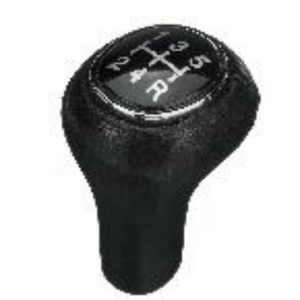 Per Ford Focus dal 1998-2004 Pomello per Leva Cambio a 5 Marce (R in Basso a Dx) h:100mm L:27mm f:12mm