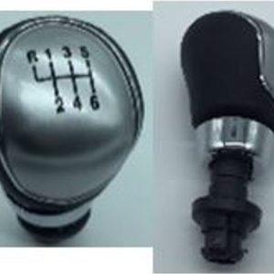 Per Ford Focus dal 2013> Pomello per Leva Cambio a 6 Marce Silver Prolungato