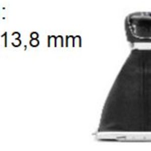 Per Ford Fiesta dal 2008 Pomello Leva Cambio a 5 Marce con Cuffia 14X13,8mm oem: 8A6R7H409NAA