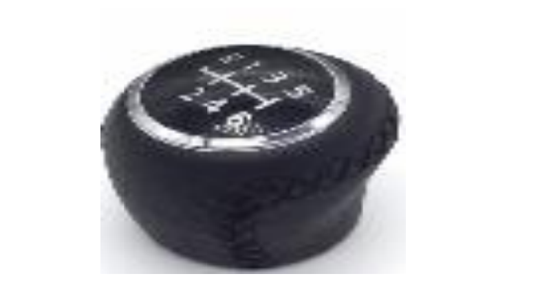 Per Fiat Grande Punto Pomello in Pelle Leva Cambio a 6 Marce Nero (con R in Alto Sx) - immagine 3