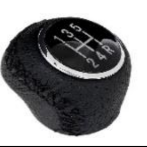 Per Peugeot Boxer dal 1994-2011 Pomello per Leva Cambio in Pelle a 5 Marce Nero (R in alto a Sx a Innesto)