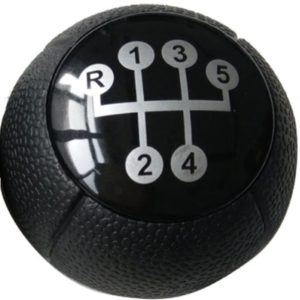 Per Opel Meriva A dal 2003>2010 Pomello Nero per Leva Cambio a 5 Marce (R in alto a Sx)