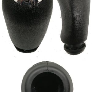 Per Renault Clio III BR0/1, CR0/1 (Bj. 2005-2019) Pomello per Leva del Cambio a 5 Marce Modello Lungo