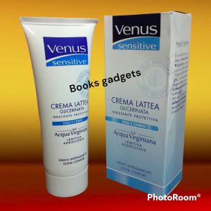 1 pezzo Venus Sensitive Crema Viso Lattea Glicerinata Idratante con Acqua Virginiana Lenitiva Addolcente 75ml