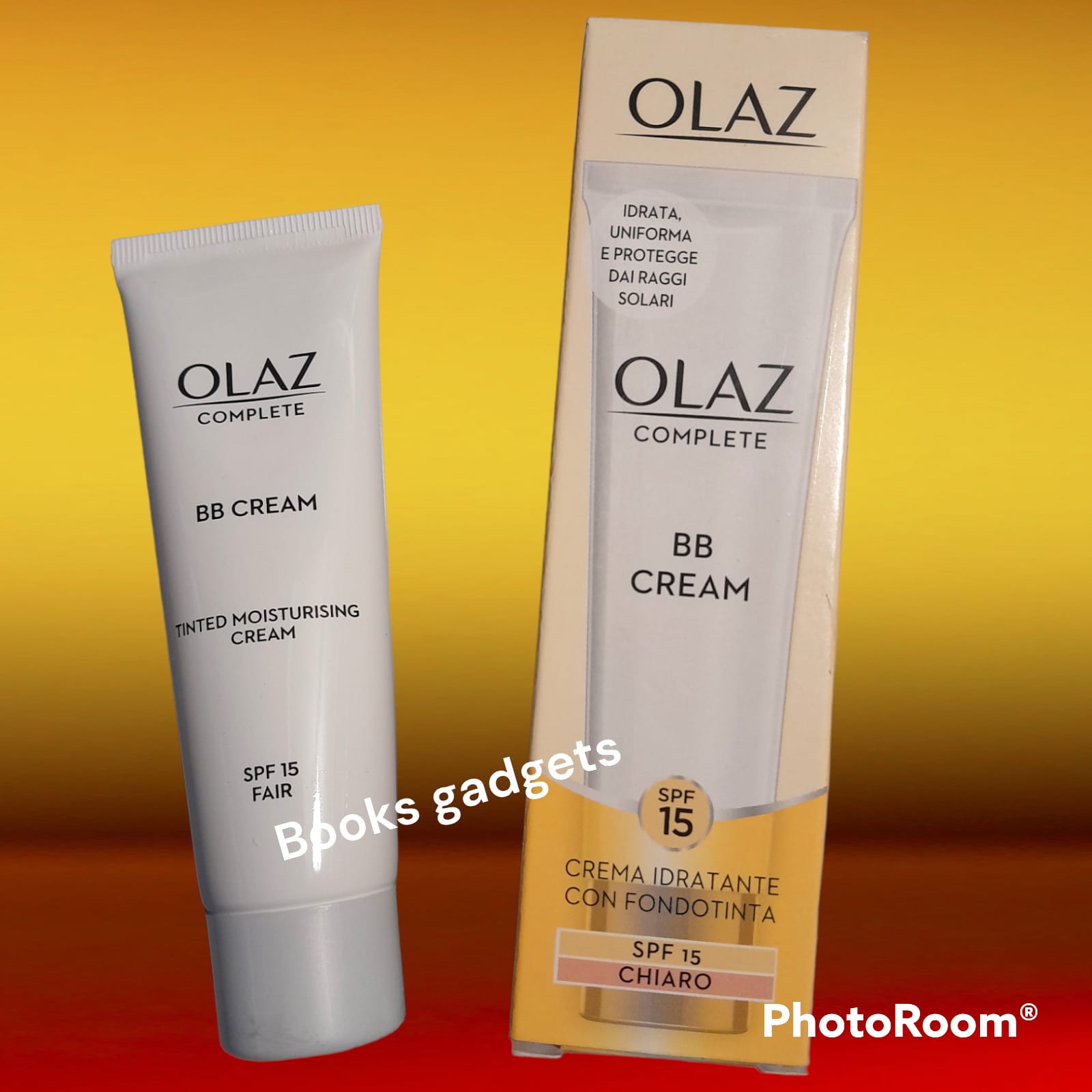 3 pezzi Olaz Complete BB Cream Crema Viso Idratante con Fondotinta SPF15 Chiaro 50ml